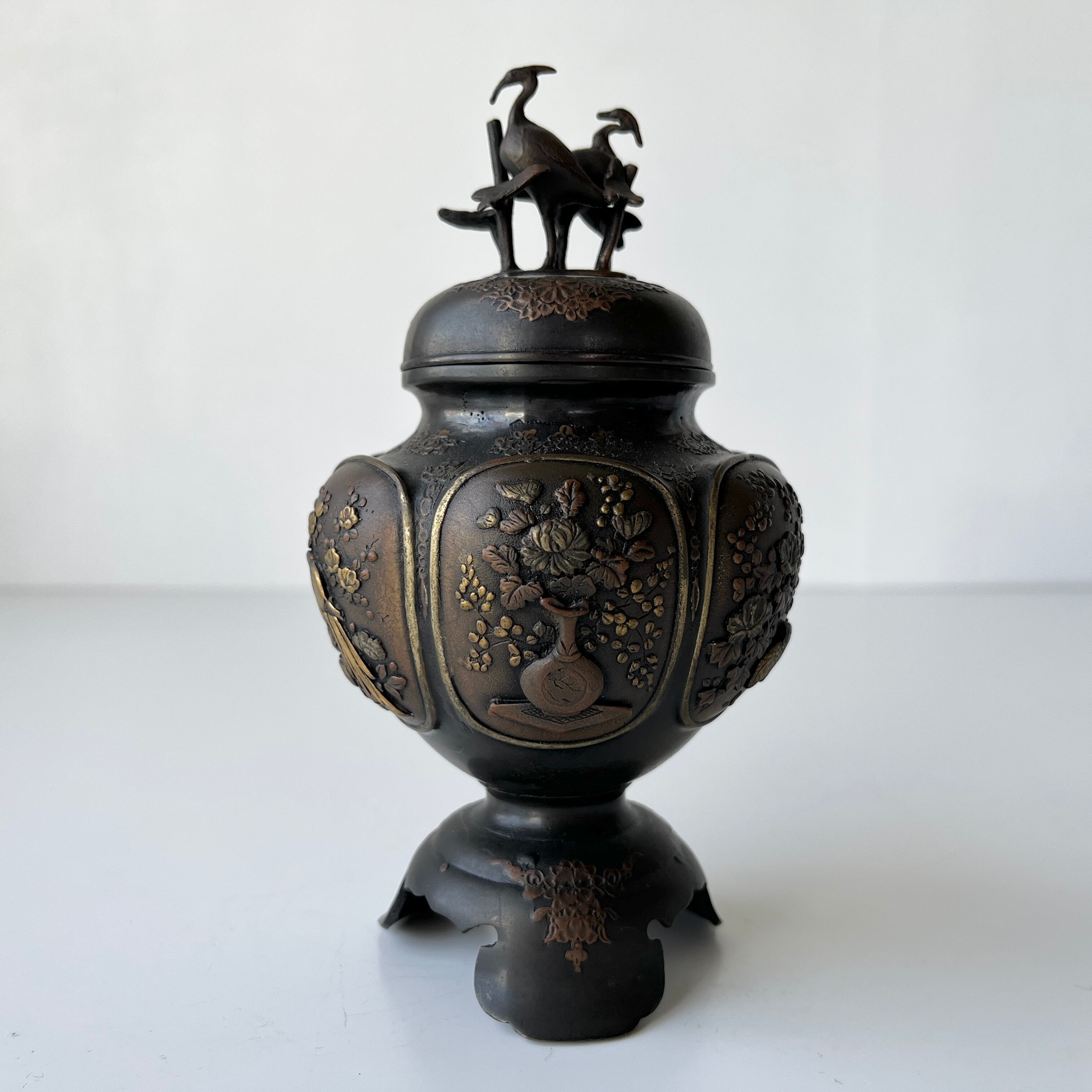 ♦香炉 骨董 ヴィンテージ 骨董獅子の香炉アンティーク