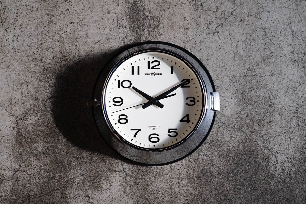 SEIKO WALL CLOCK_chrome（秒針black） | KUHONJI GENERAL STORE ( 9GS )