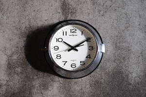 SEIKO WALL CLOCK_chrome（秒針black）