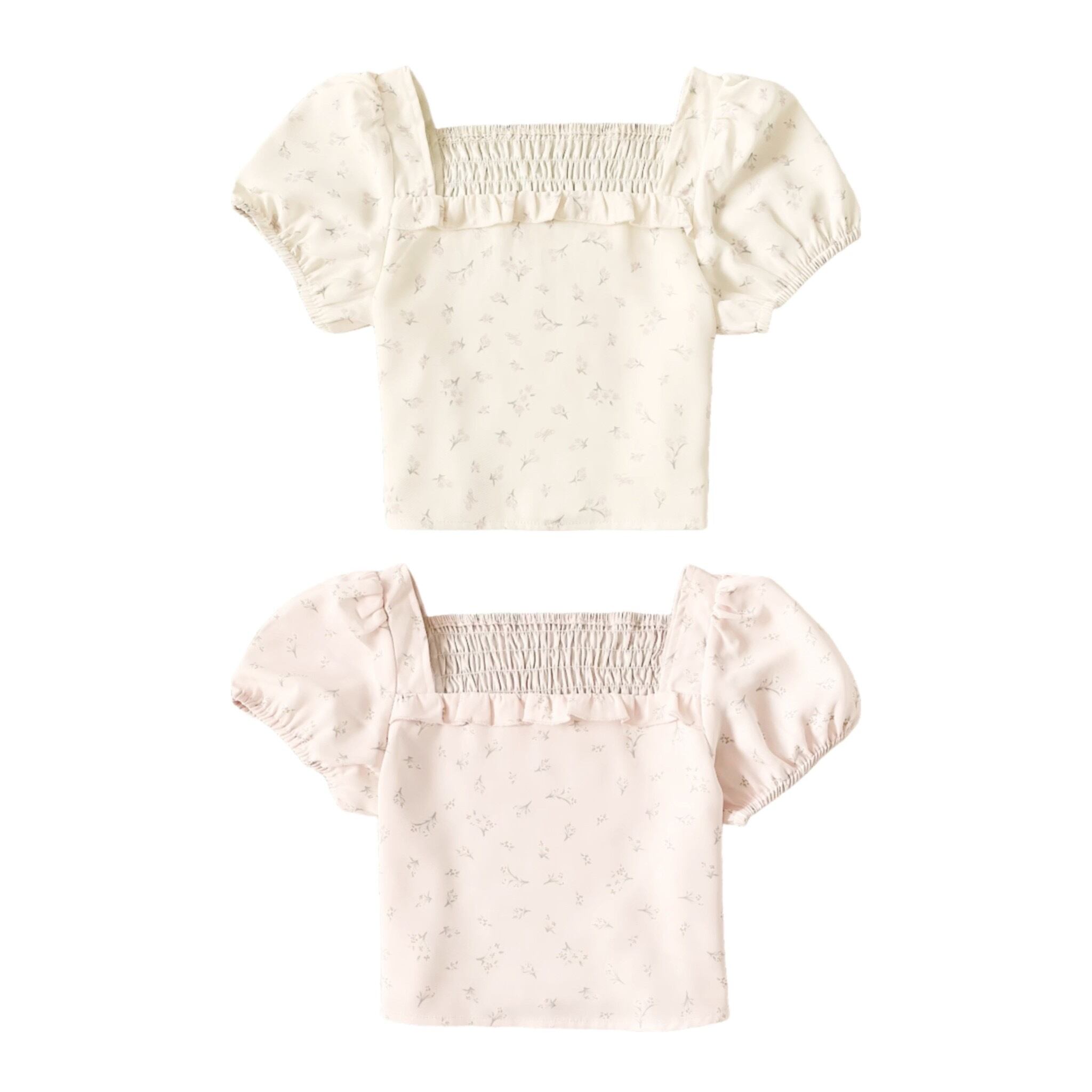 【LAST3】original meltie fleur tops-IVORY