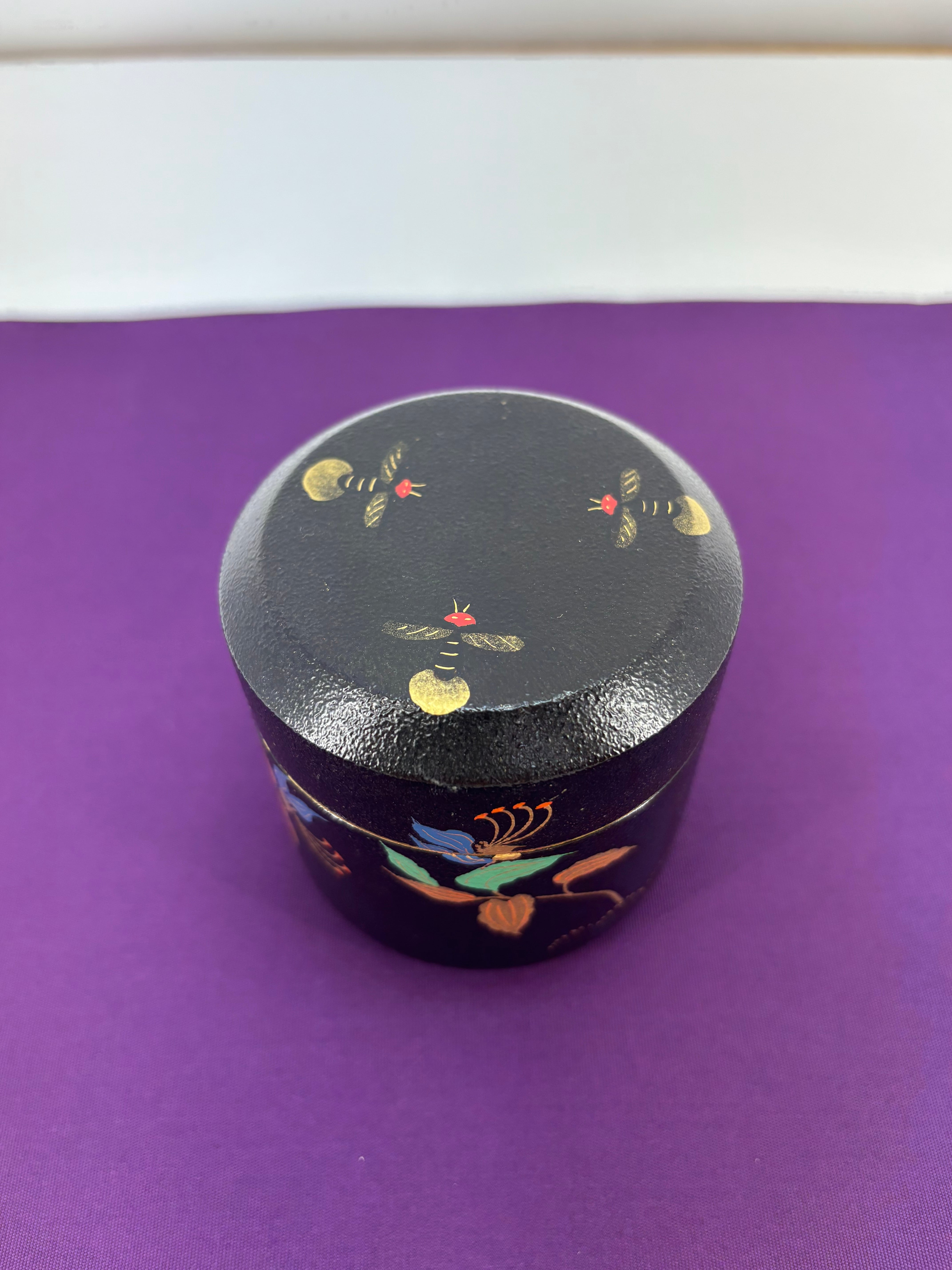 蛍蒔絵 雪吹棗 早見征一作 | 茶道具の木場