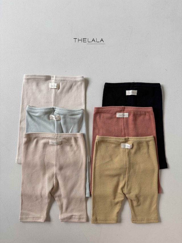 【取寄】thelala|sui leggings (7-length)|スイレギンス(7分丈)|XS-XL|kids|26 summer 2nd