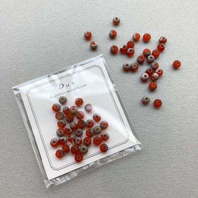 〈最終入荷〉マットミニボタンカットチェコビーズパック