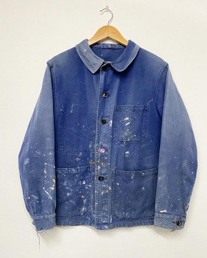 50sUnknown Cotton Twill French Work Jacket/L