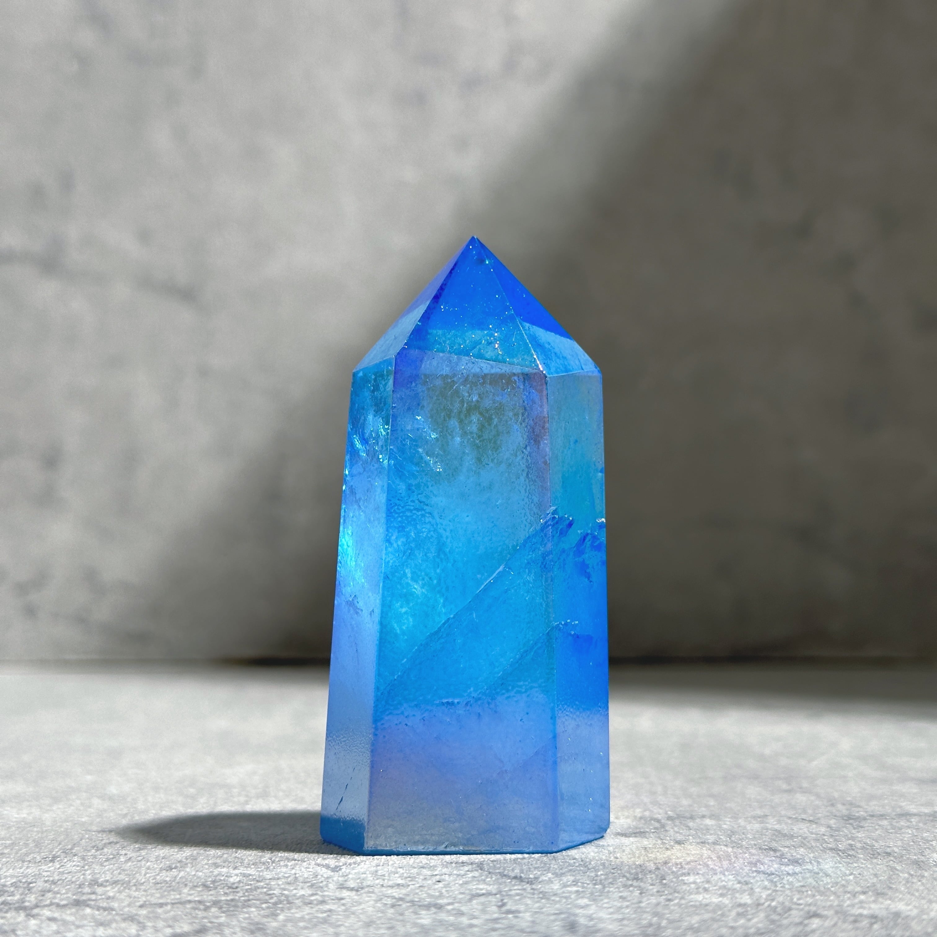 ブルーオーラクォーツ タワー03✧ Blue Aura Quartz ✧天然石・鉱物