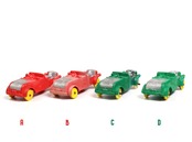 1950’s Auburn rubber HOTROD Toy