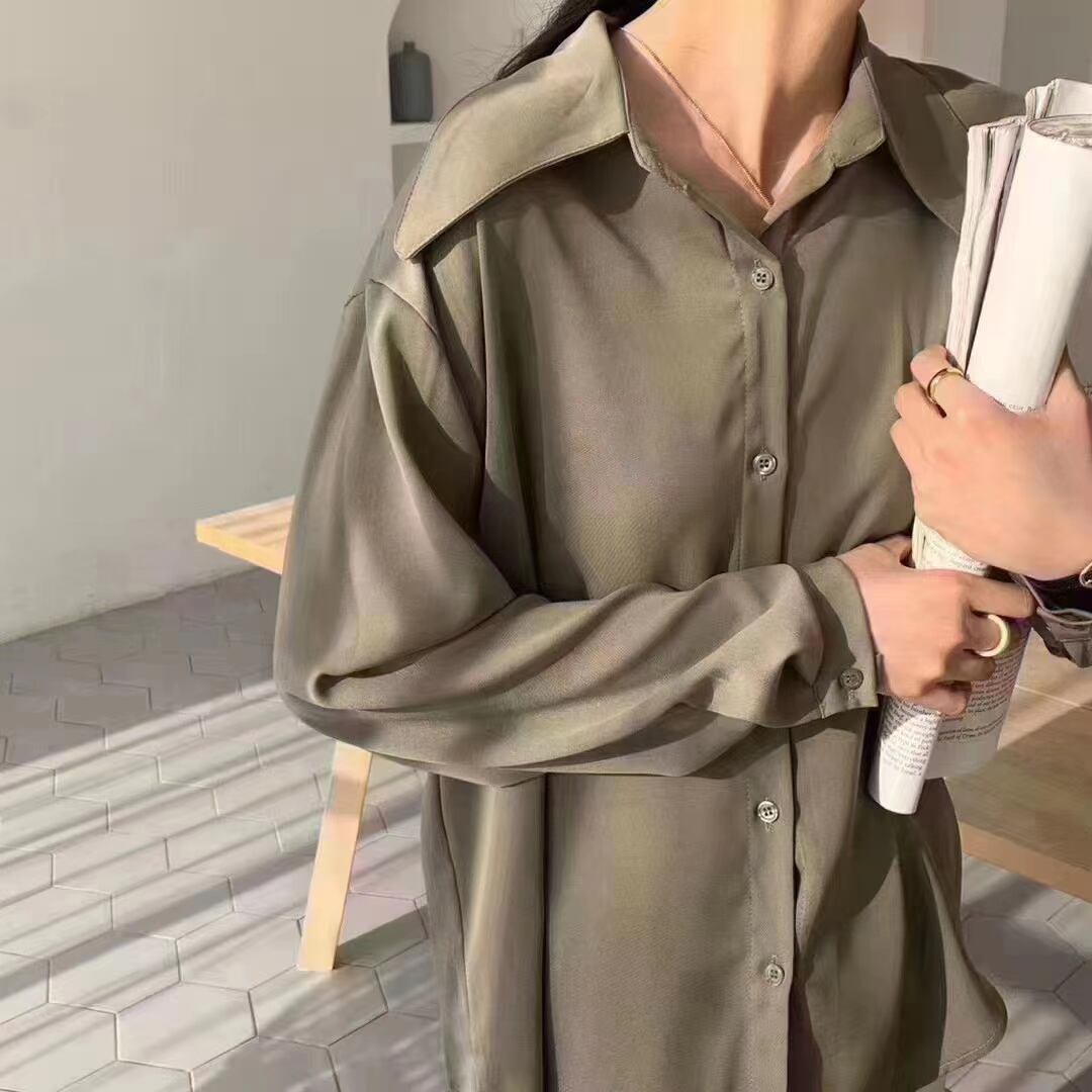 ビッグカラー ブラウス  AJ2205-D12