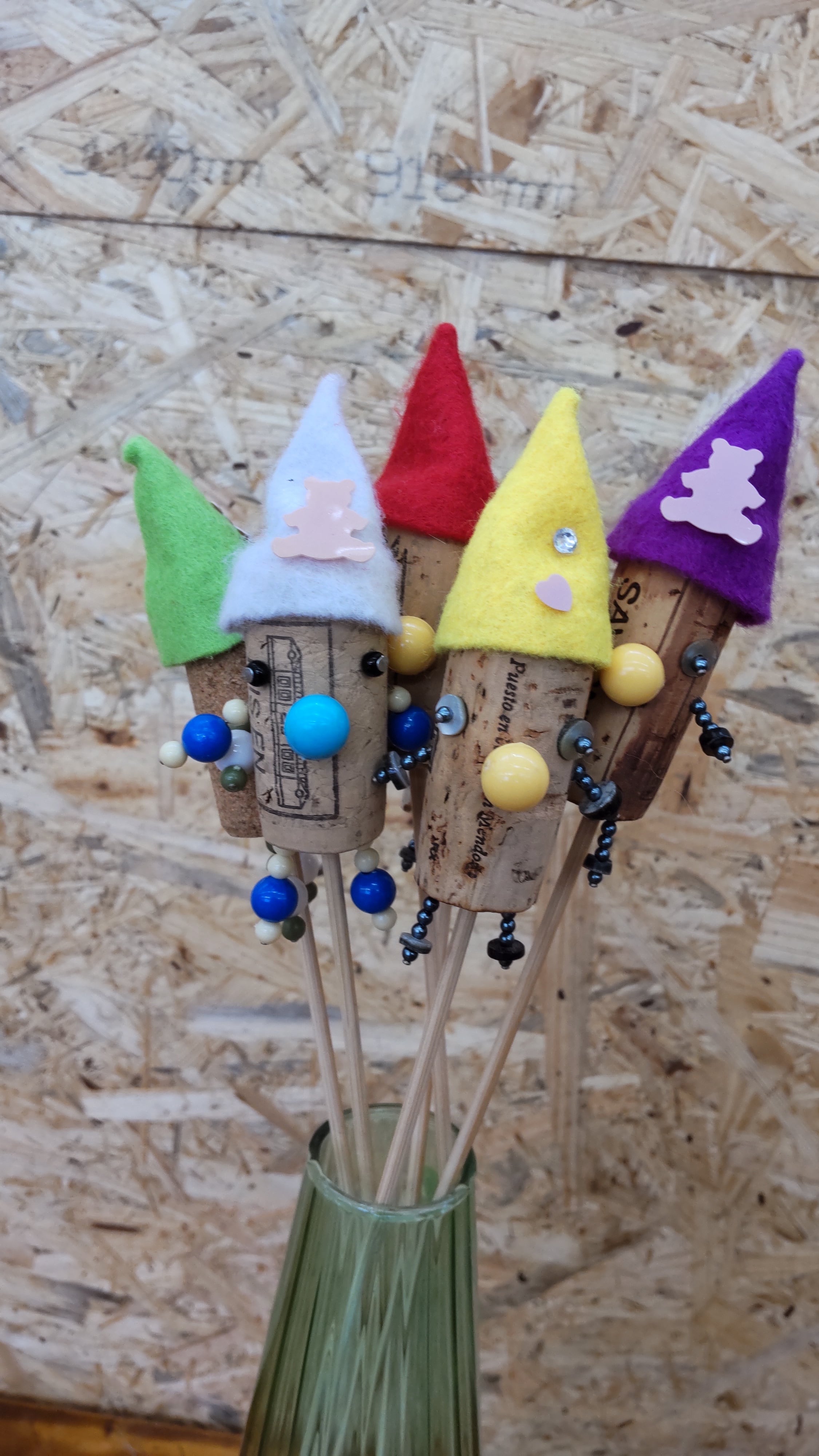 ワインコルクガーデンピック ロング 10本セット アソート | fleuve301