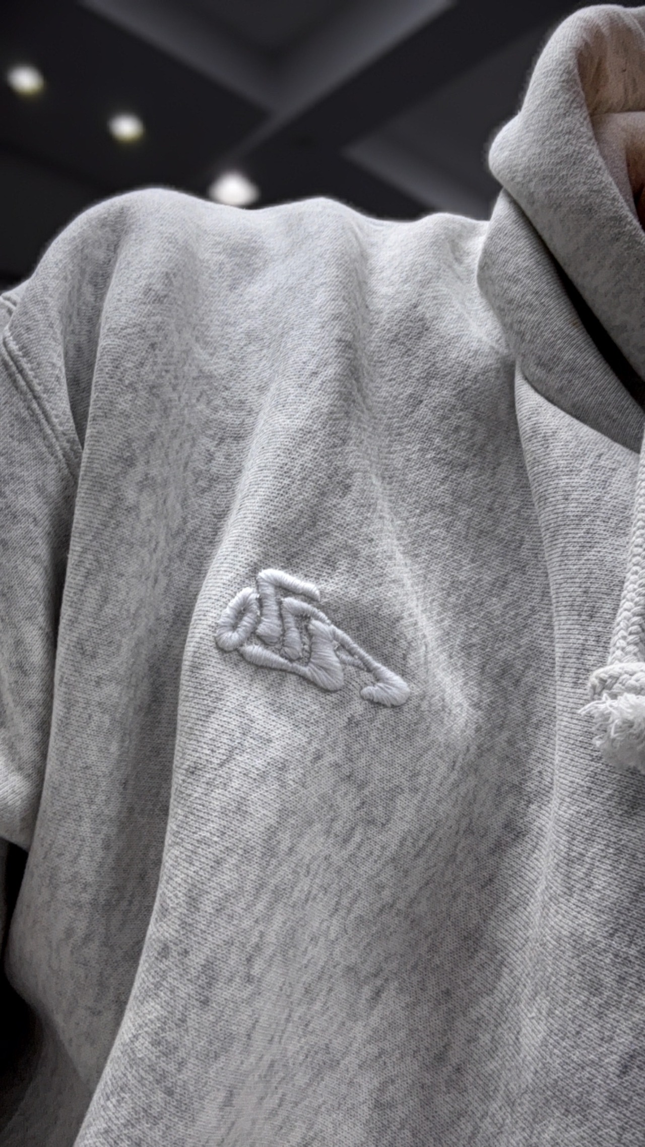 Kicks Logo Hoodie - ash