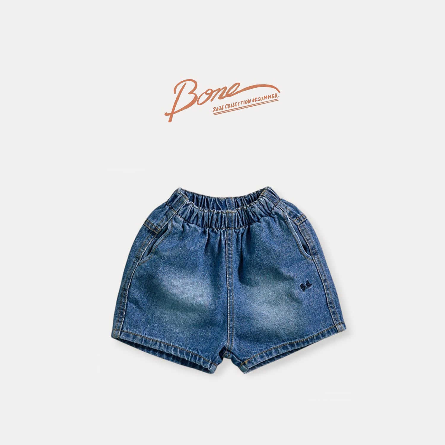 dynamic denim shorts【BONEOUNE】※7月中旬〜下旬発送予定