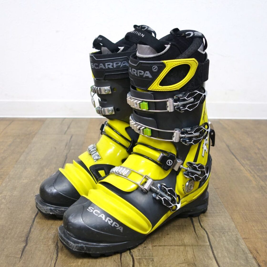 スカルパ SCARPA TX COMP NTN テレマーク スキーブーツ 25.5cm バック 