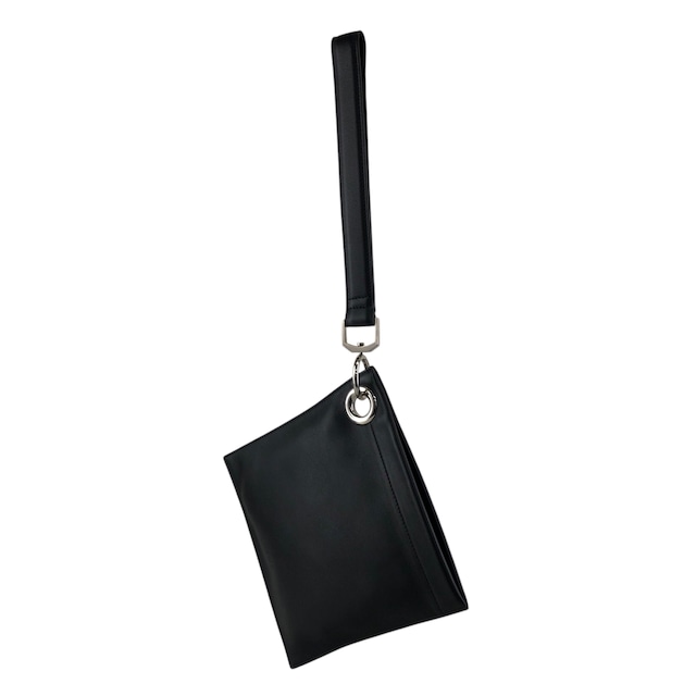 LOEWE ロエベ ポーチ ブラック ロゴ レザー vintage ヴィンテージ オールド 2w2ru5