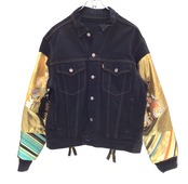 着物デニムジャケットSLEEVE KIMONO DENIM JACKET sleevekimonojk12