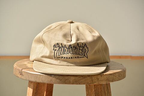 THRASHER(スラッシャー)WITCH SNAPBACK CAP(3131377)TAN