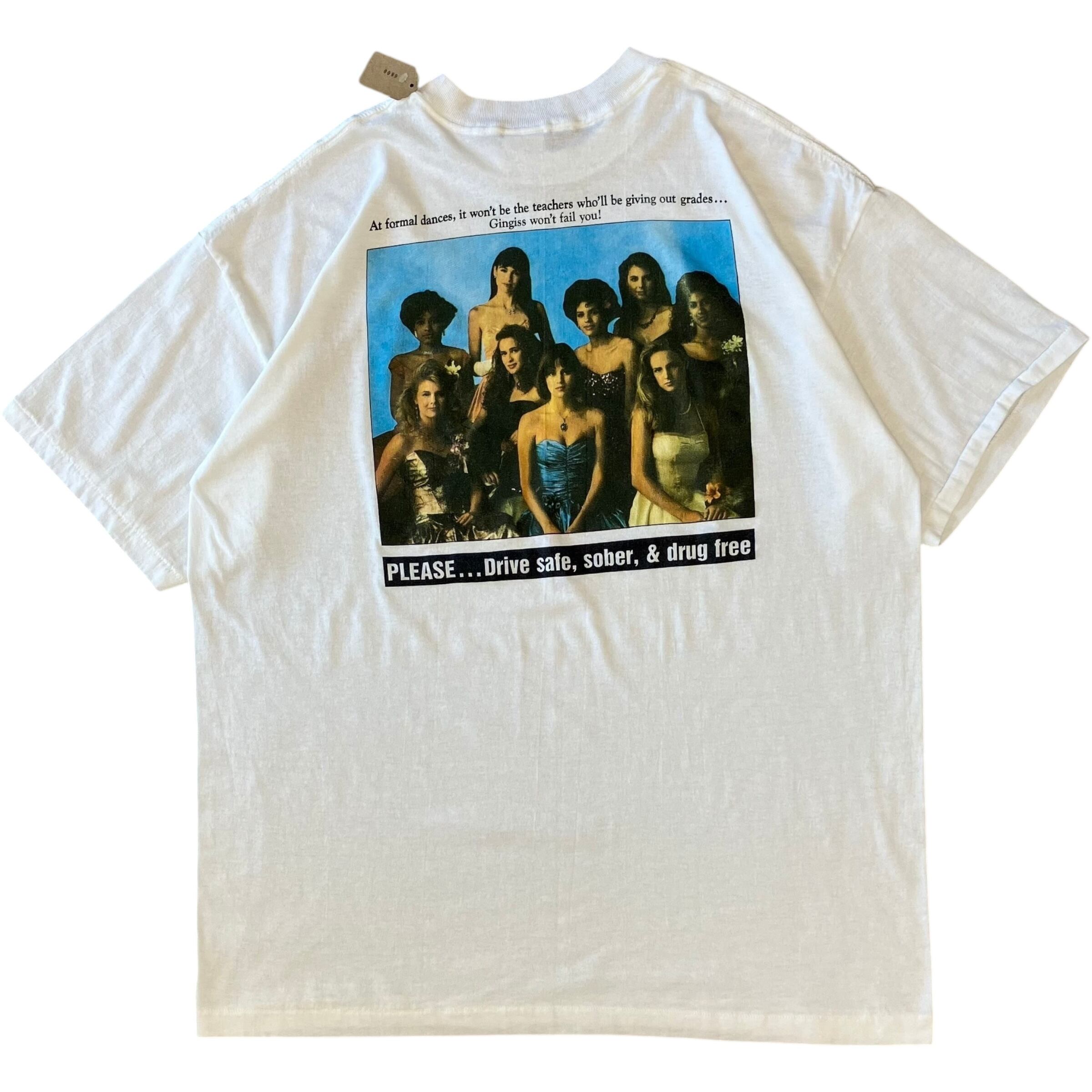 《XXL》touch of gold 90s usa製 プリントTシャツ 両面プリント No.2969