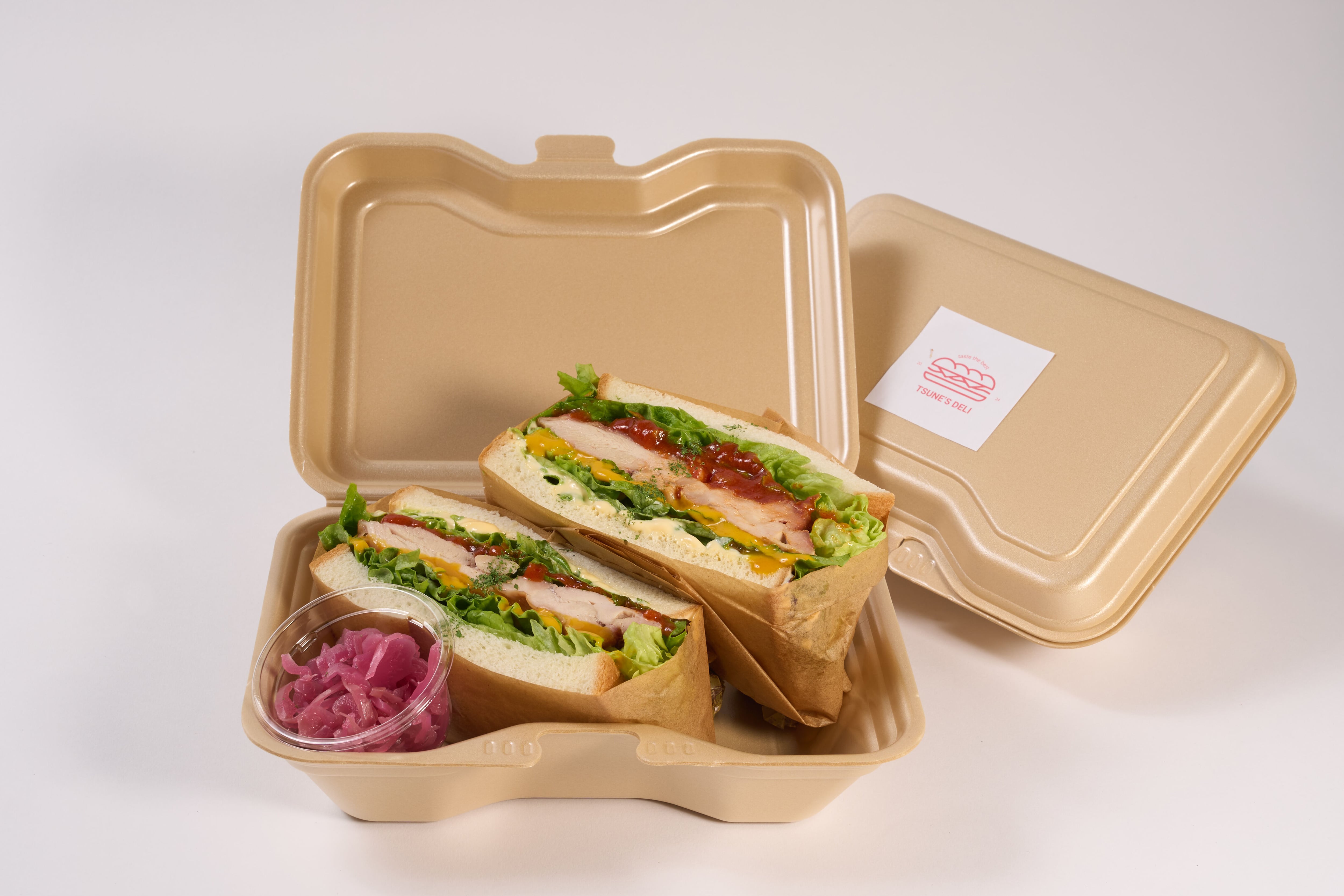 熨斗対応可】洋食シェフが手がけるチキンハニーマスタードサンドイッチ