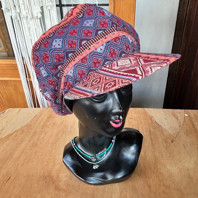 エスニック柄キャスケットB