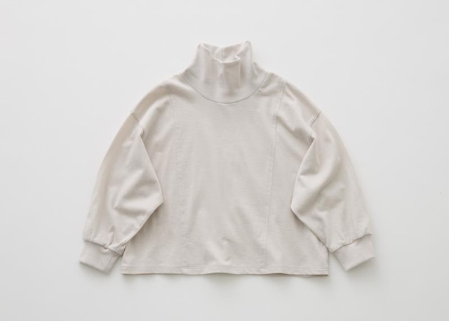 【 eLfin Folk 26AW 】 High Neck Tops / ivory