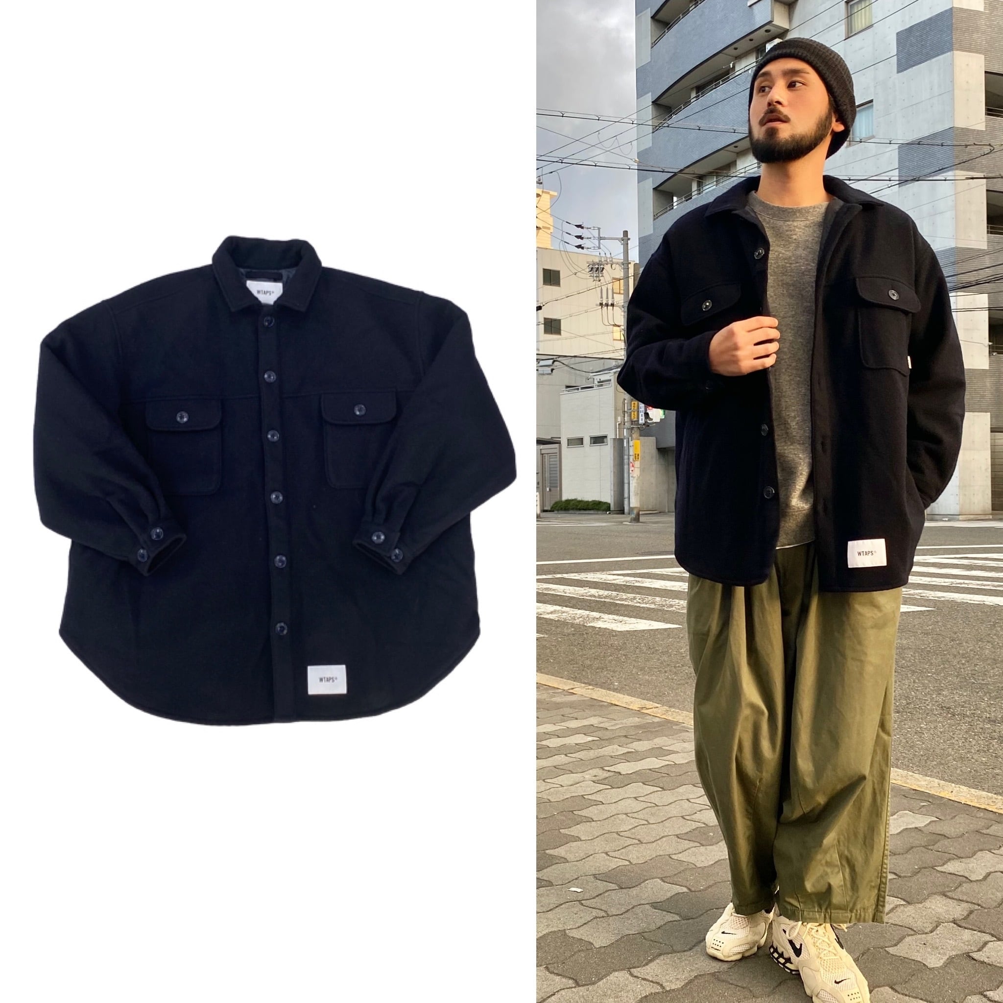 Sサイズ 21FW WTAPS WCPO 01 / JACKET  NAVYジャケット/アウター