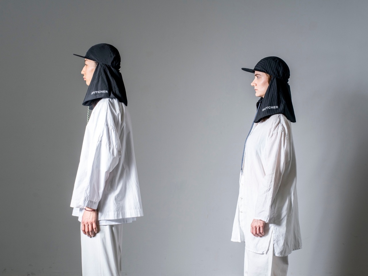 short brim 5panelcap with shade