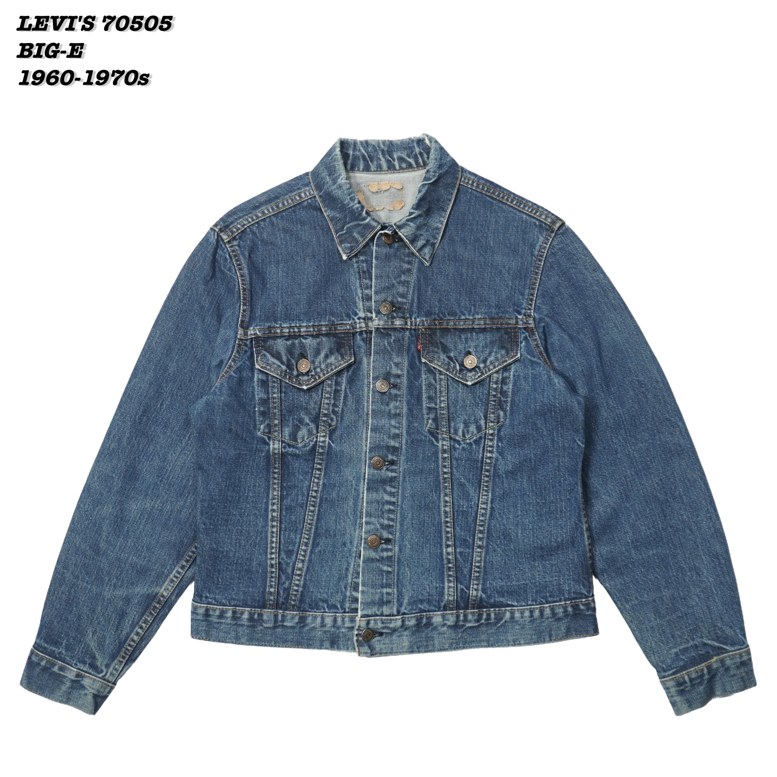 80-90's Levi's USA製 57511-0214 “A2-Type” 襟コーデュロイ デニム