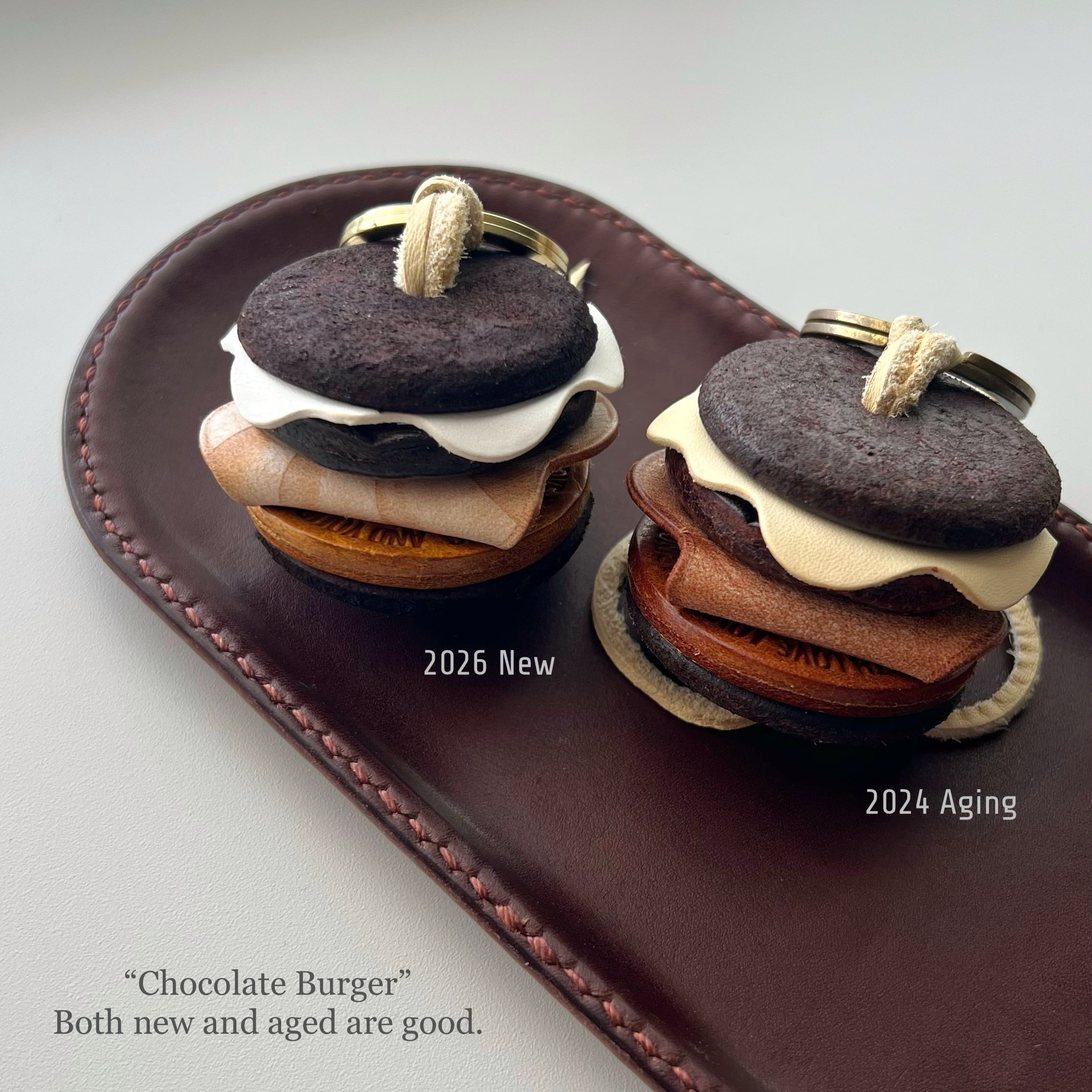Chocola Burger“ ショコラバーガー レザーバーガー | Sim's Leather