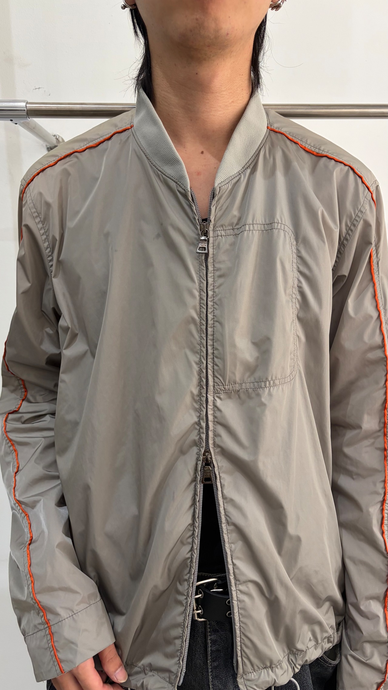【PRADA SPORT】nylon minimal blouson