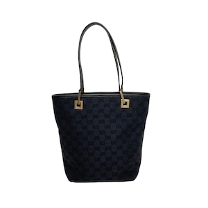 GUCCI グッチ GGキャンバス トートバッグ ブラック 8327-202209