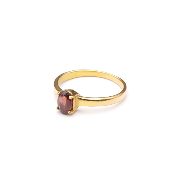 SINGLE PETIT STONE NON-ADJUSTABLE RING 066