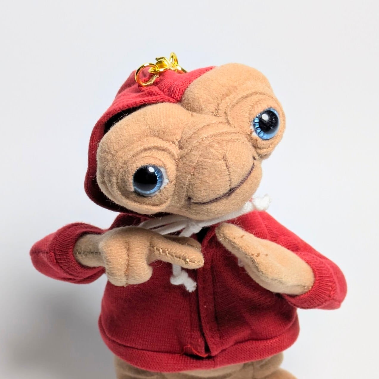 ☆DEADSTOCK / VINTAGE 90年〜2000年初頭☆【 E.T. ぬいぐるみキーホルダー 】plush KeyHolder / マスコット　〚アメリカン雑貨 アメトイ〛