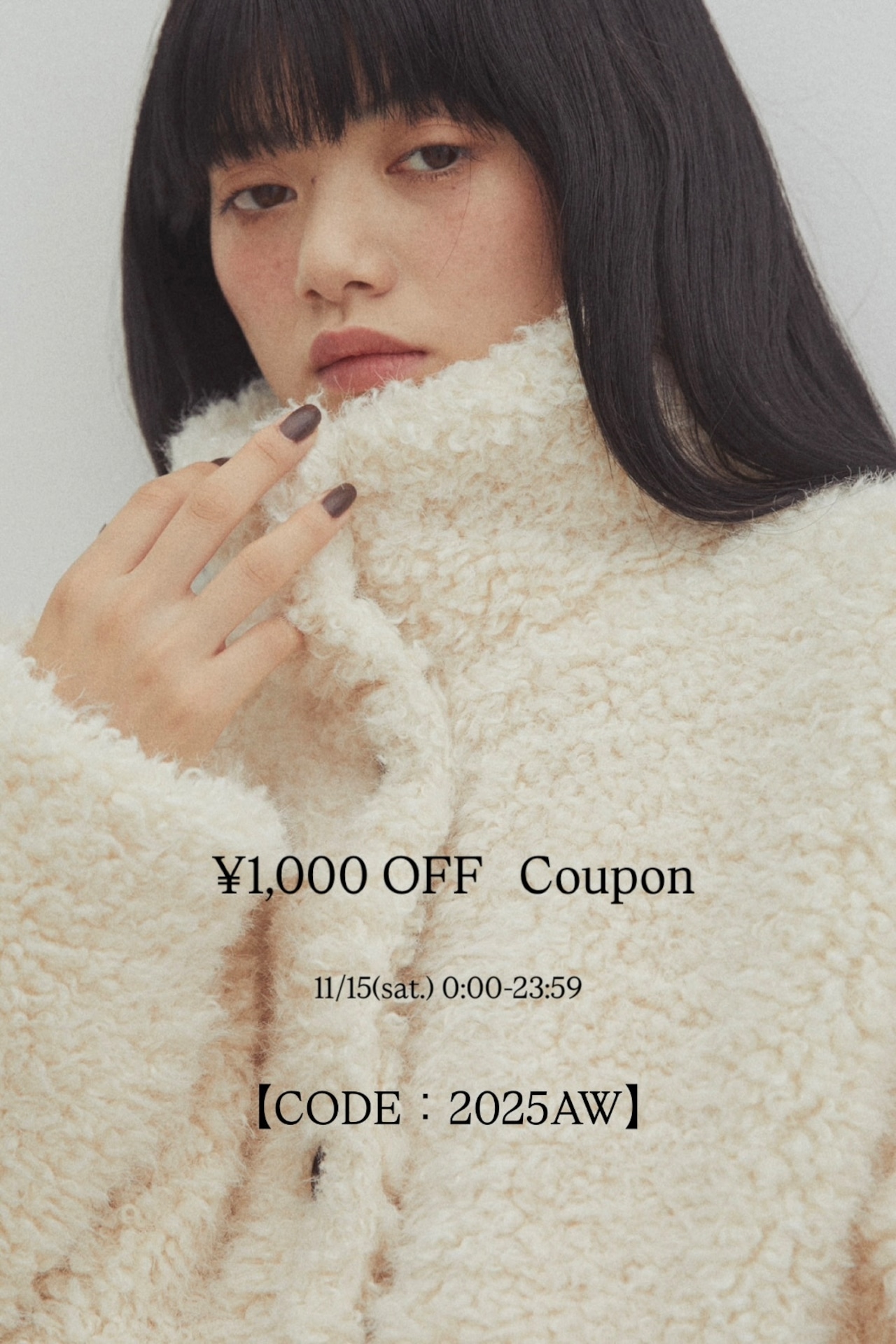 ¥1,000 OFF Special Coupon 【11/15 23:59まで】【 ※こちらを買い物カゴに入れないでください 】
