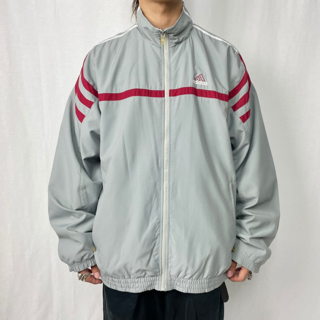 00年代 adidas アディダス パフォーマンスロゴ ポリエステル トラック