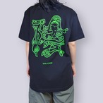 陰｜Tシャツ-黒