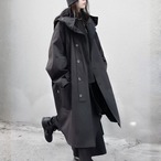 Hooded trench coat(ME502)
