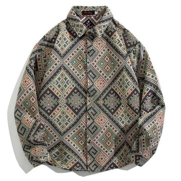 グリーン系 | Fecaco - メンズ＆レディースシャツの通販