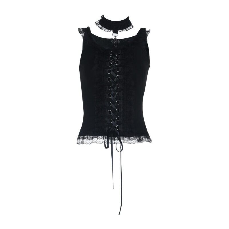 Corset lace cami r0158