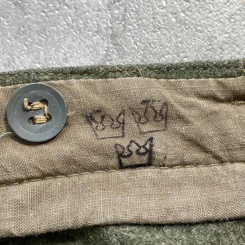 40-50s スウェーデン軍 実物 M-39 ウールカーゴパンツ 詳細写真2