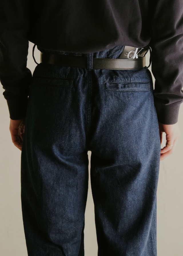 00's Calvin Klein Jeans cotton linen buggy jeans