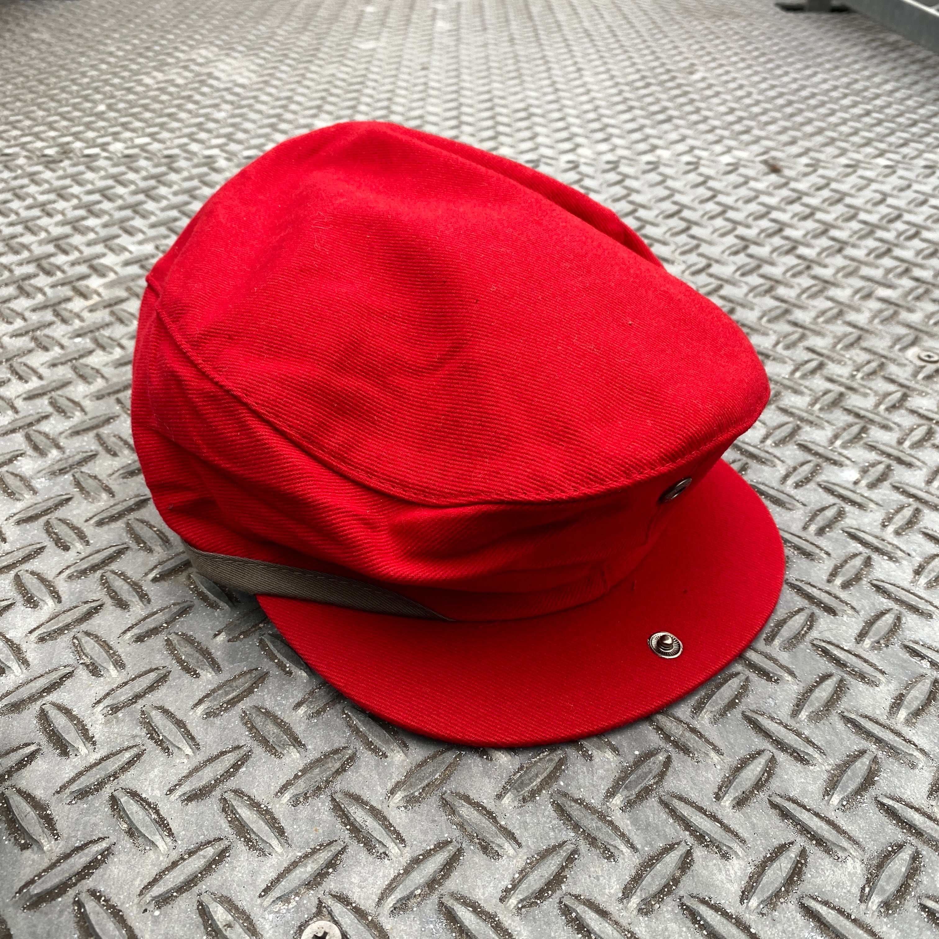 90s NIKE GOLF Deadstock Red Hunting Cap RED | RIVERSIDE BASE