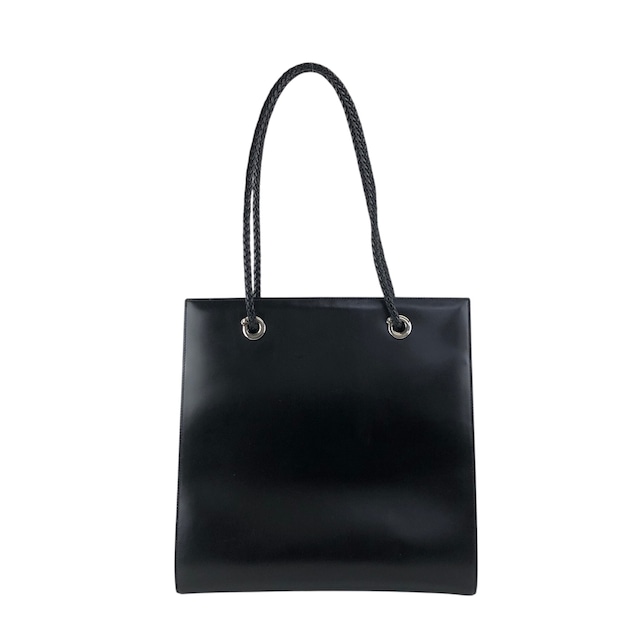 Cartier カルティエ ハンドバッグ ブラック パンテール レザー vintage ヴィンテージ オールド pk4pc8
