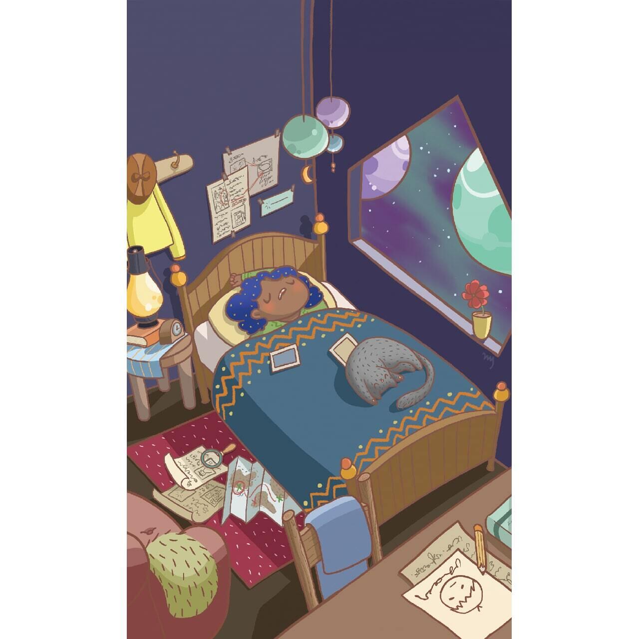 スマホケース Dol Meanghee かわいい メルヘン イラスト キャラクター 韓国 デザイナーズ Iphone Android 携帯カバー おやすみ ベッド Dl04 アイフォン Xperia Galaxy 韓国スマホケース専門店 Korean Case