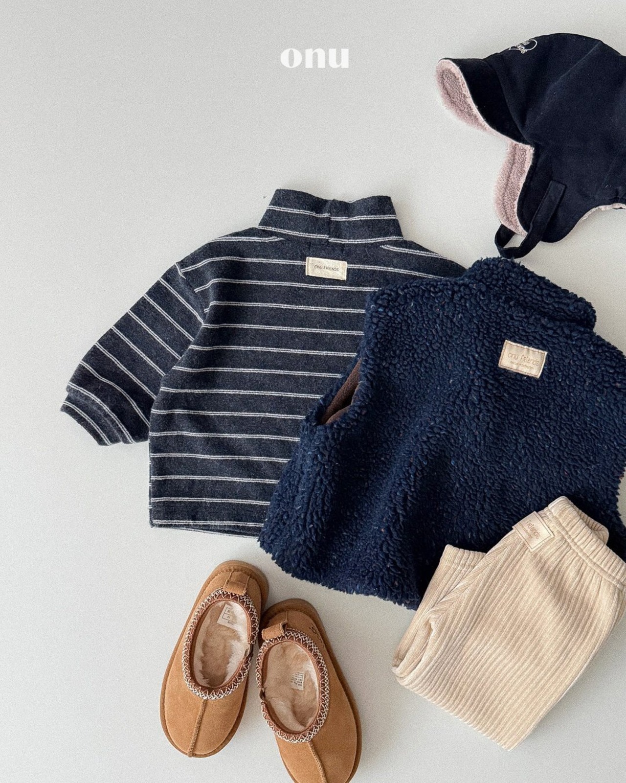 ONU［取寄］roll turtle neck tee 26winter