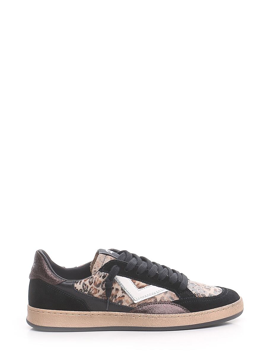 4B12 スニーカー レディース Leopard/black PLAYN D2047