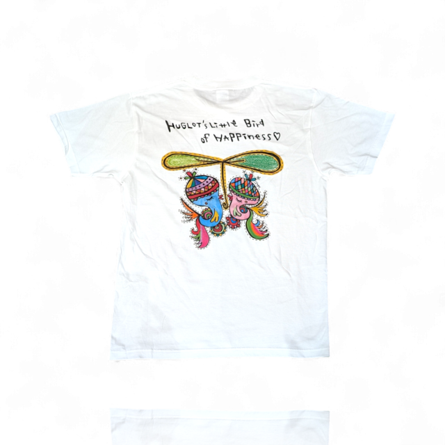 pipi オリジナルTシャツ HUGLOTとりちゃん