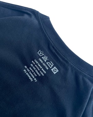 【calm original】relax fit weekend photo tee <2color>