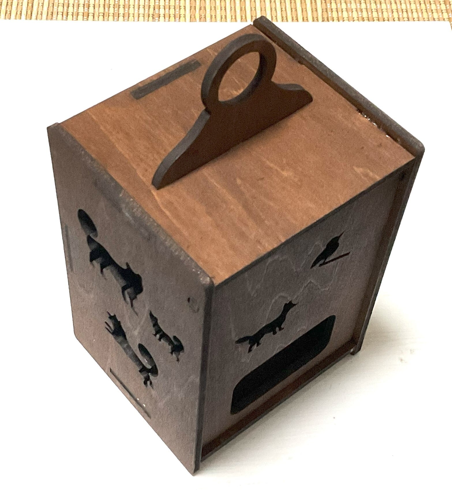 中身が見える動物BOX【木製木箱のみ】 | COLUMBOX 【職人一人の街の