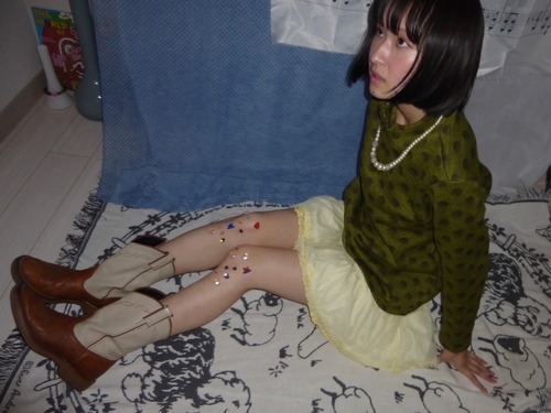 DoReMi Unique Series –  reversible yellow skirt