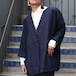 EU VINTAGE KARIN GLASMACHER KNIT SWITCHED LINEN DESIGN JACKET/ヨーロッパ古着ニット切替リネンデザインジャケット