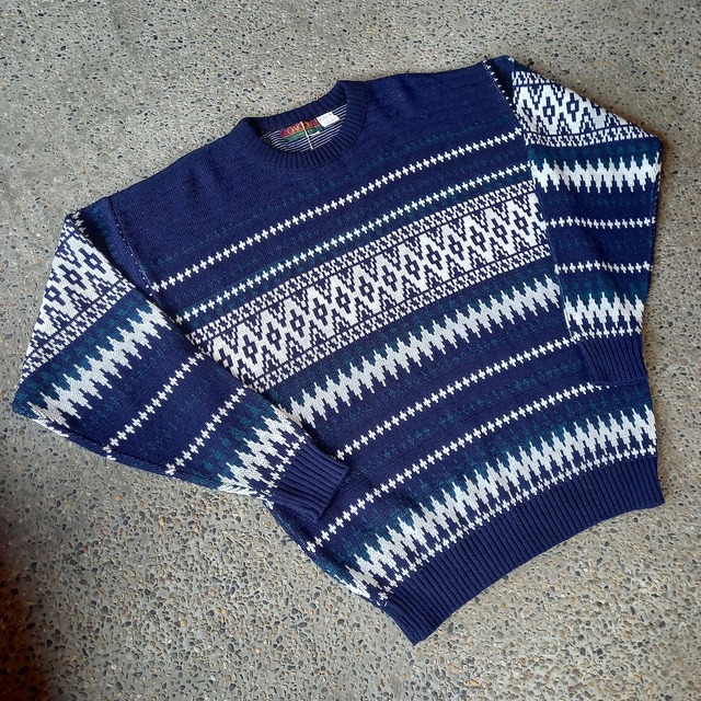 アクリル パターンニット used [110039]