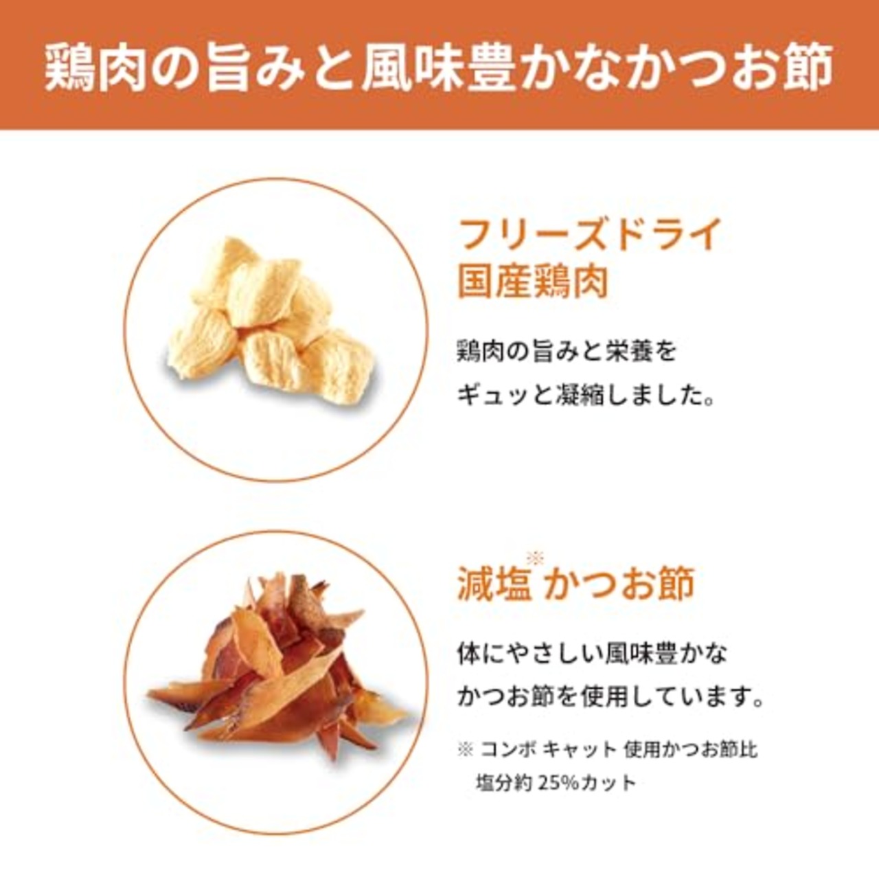 コンボ　キャットフード　ピュア　まぐろ味・鶏肉・かつお節添え　200g　【無添加素材使用】　【国産】　【小分包装】